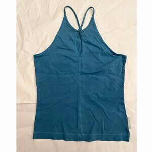 A/X Armani Exchange Women's Top Sleeveless Blue Turquoise Size S